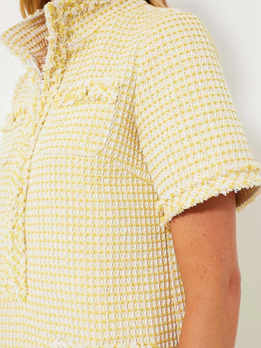 Teed Short-sleeved Straight Dress