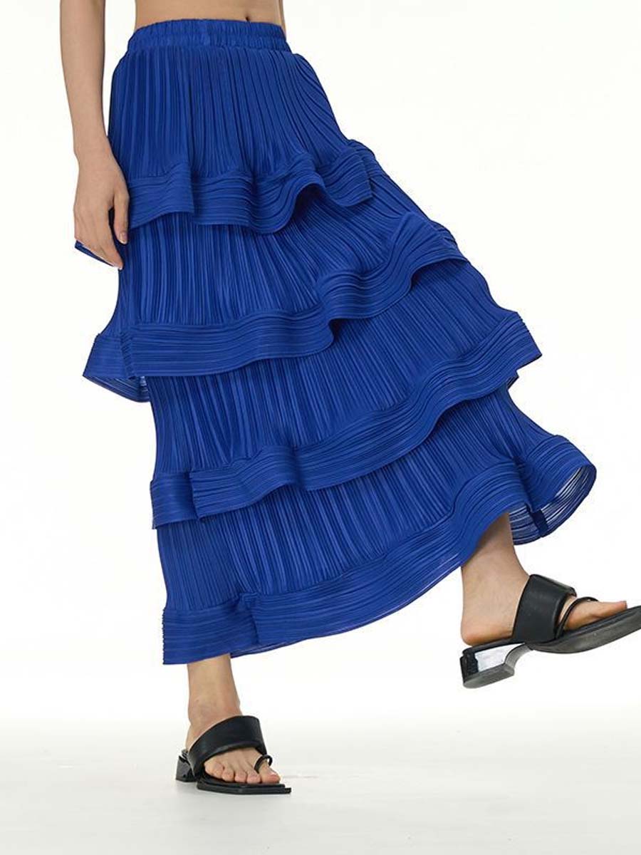 Pleated Fashion Elegant Skirt