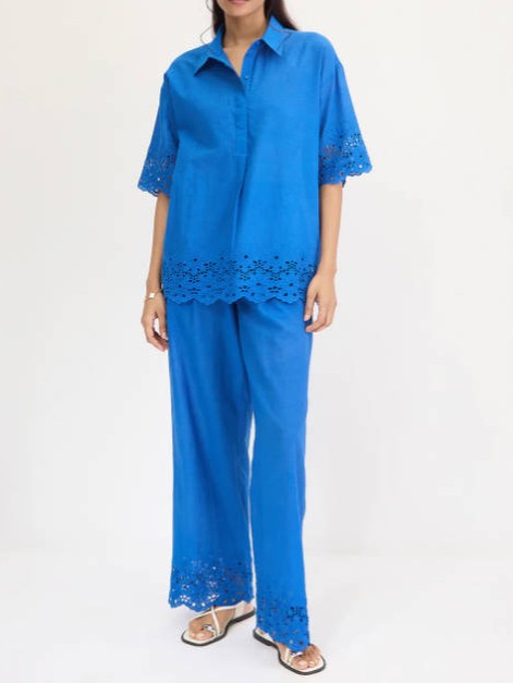 Lace Bloom Relaxed Set