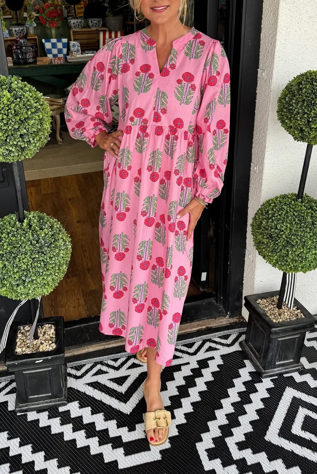 Pink Meadow Bloom Dress