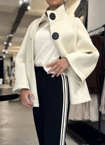 Mayfair Button Cape