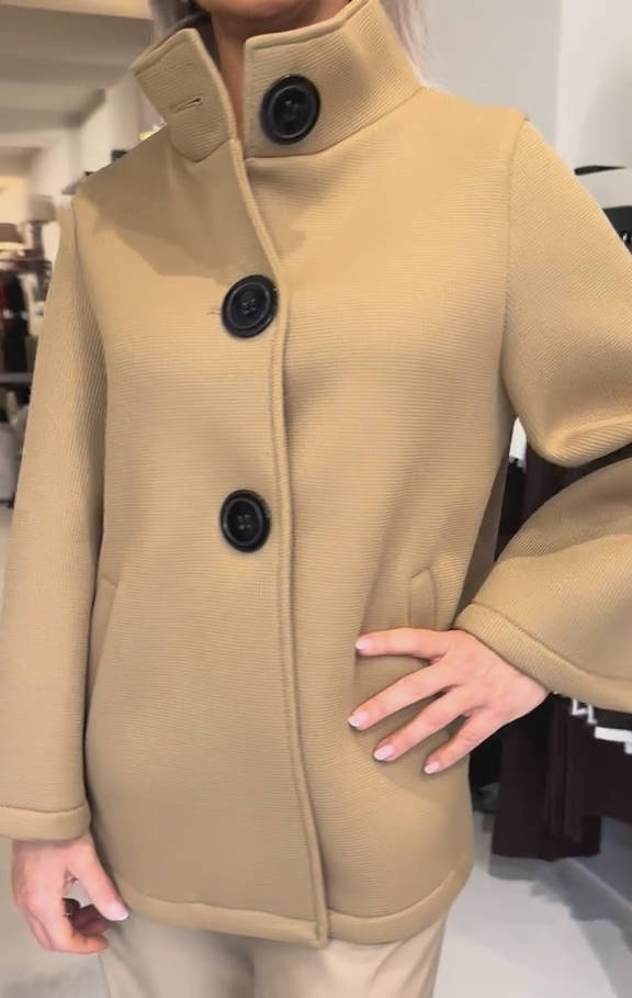 Mayfair Button Cape