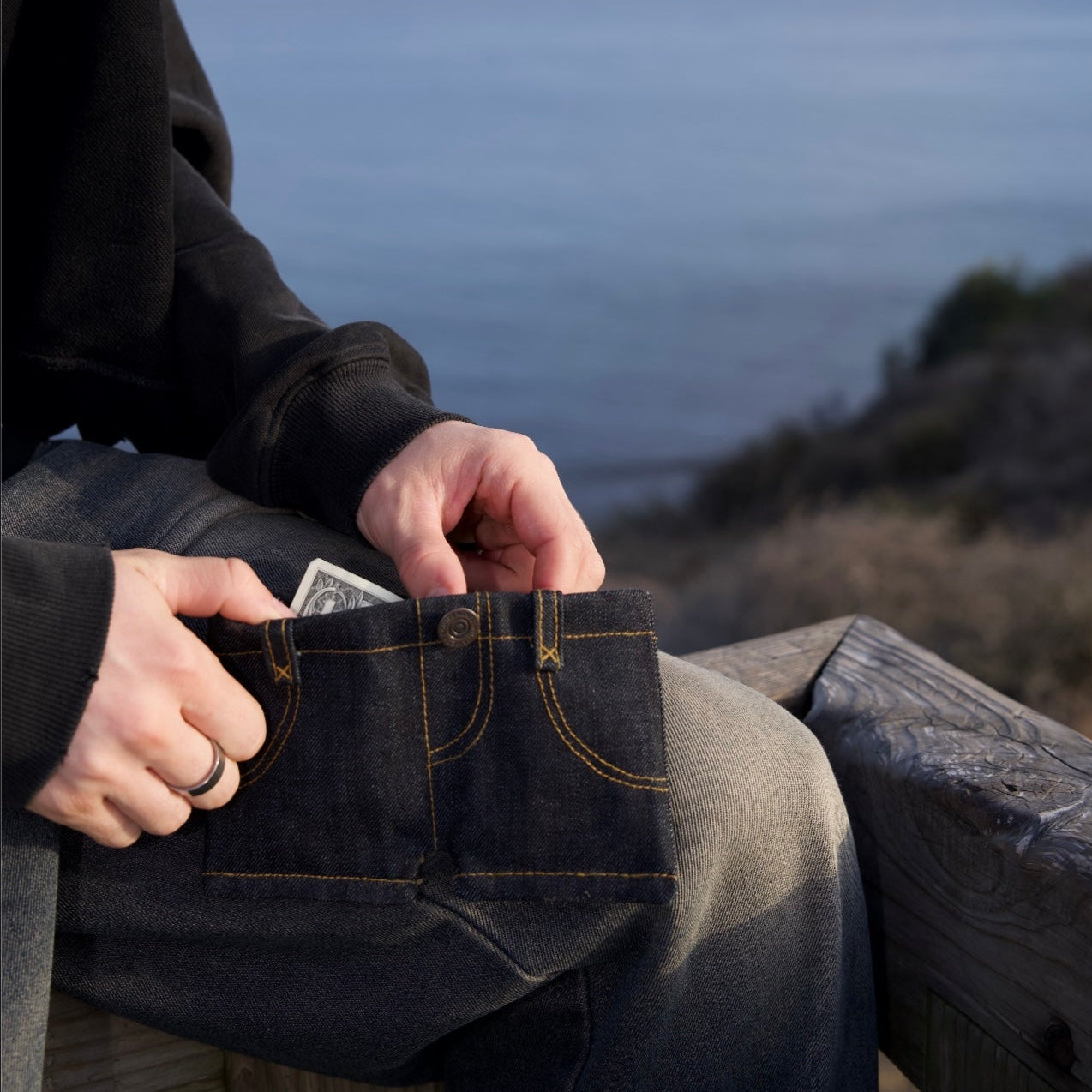 Denim Slim Wallet