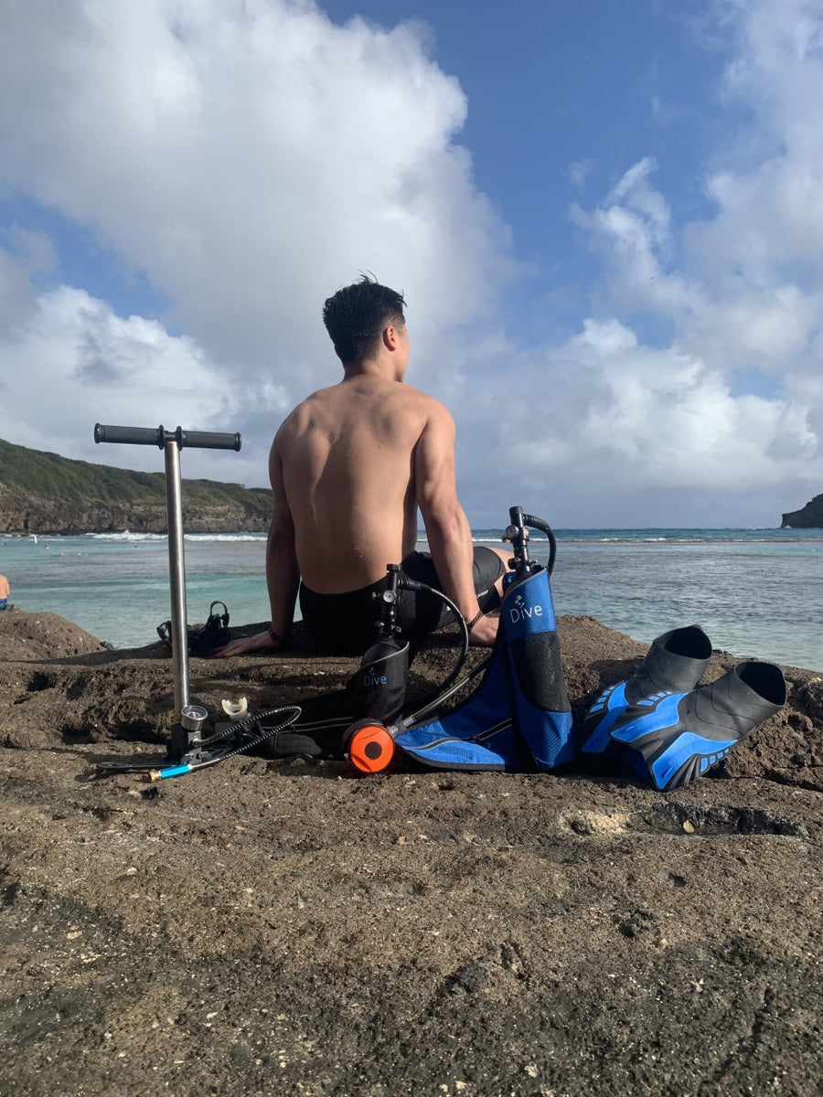 Floating Lung - Portable Scuba Compressor For Floating Dives