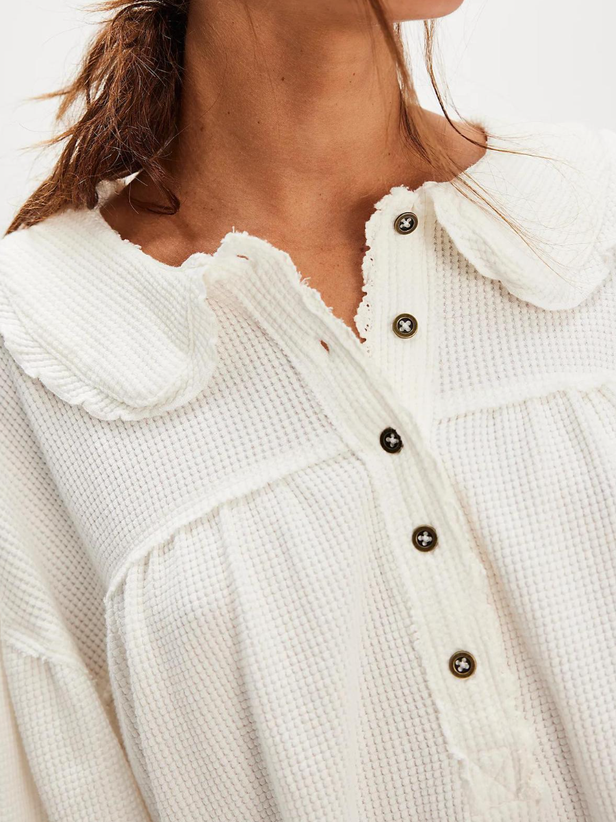 Adorable Lace Loose Shirt