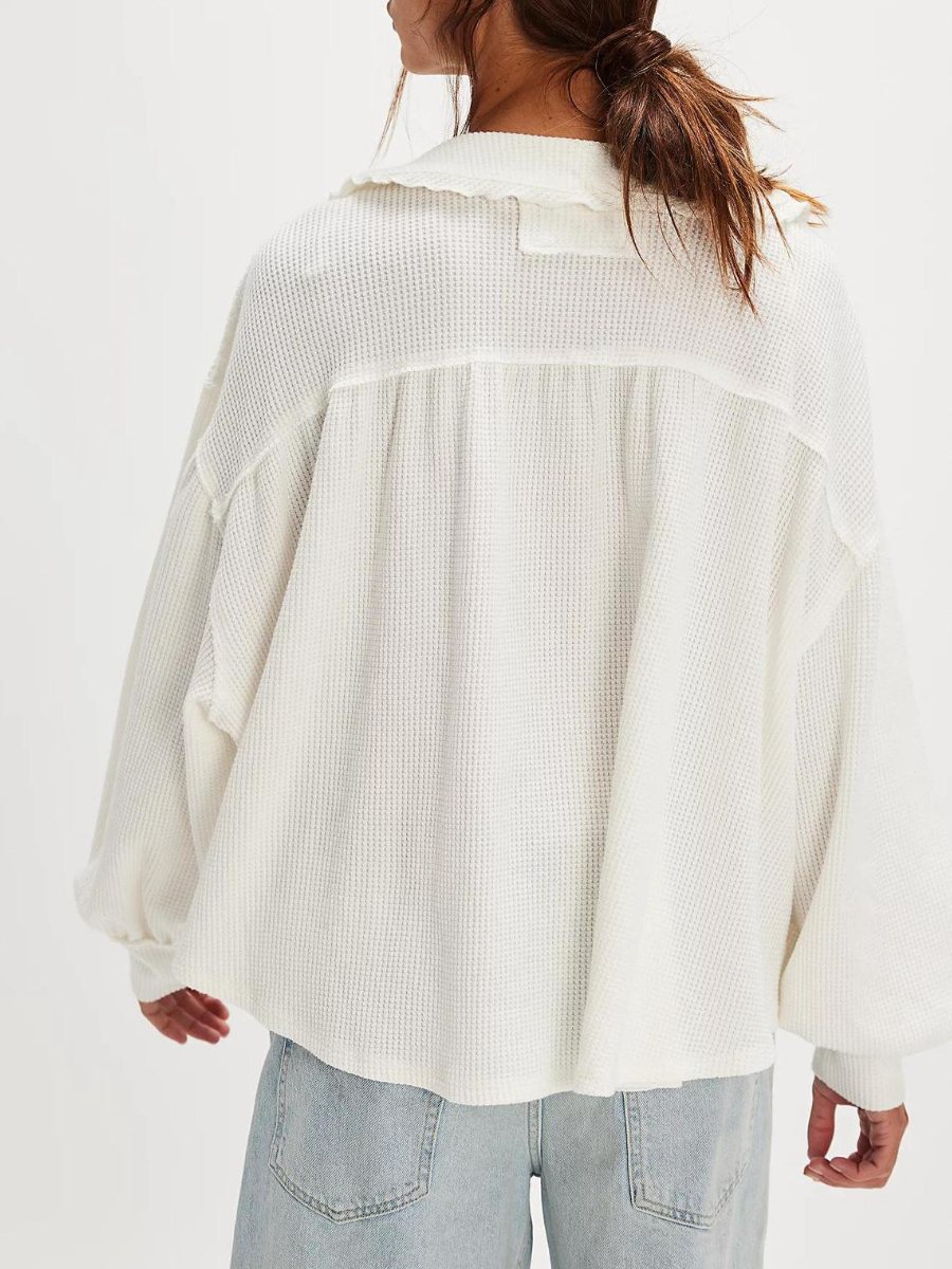 Adorable Lace Loose Shirt
