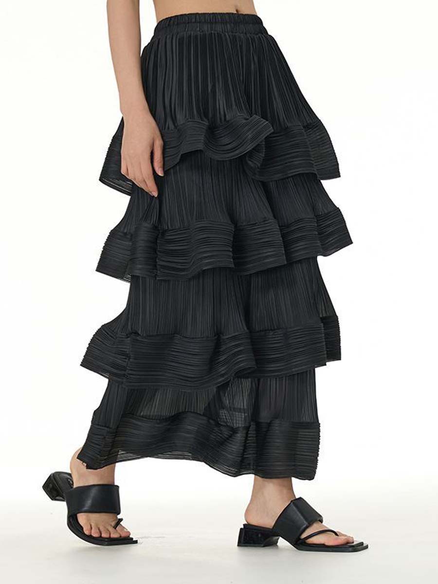 Pleated Fashion Elegant Skirt