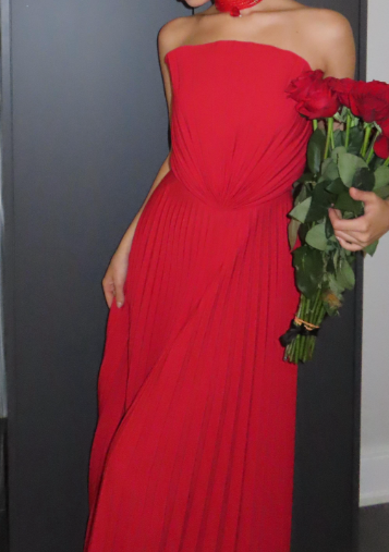 Demure Shell Maxi Dress