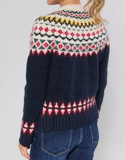 Chic Fair Isle Sweater