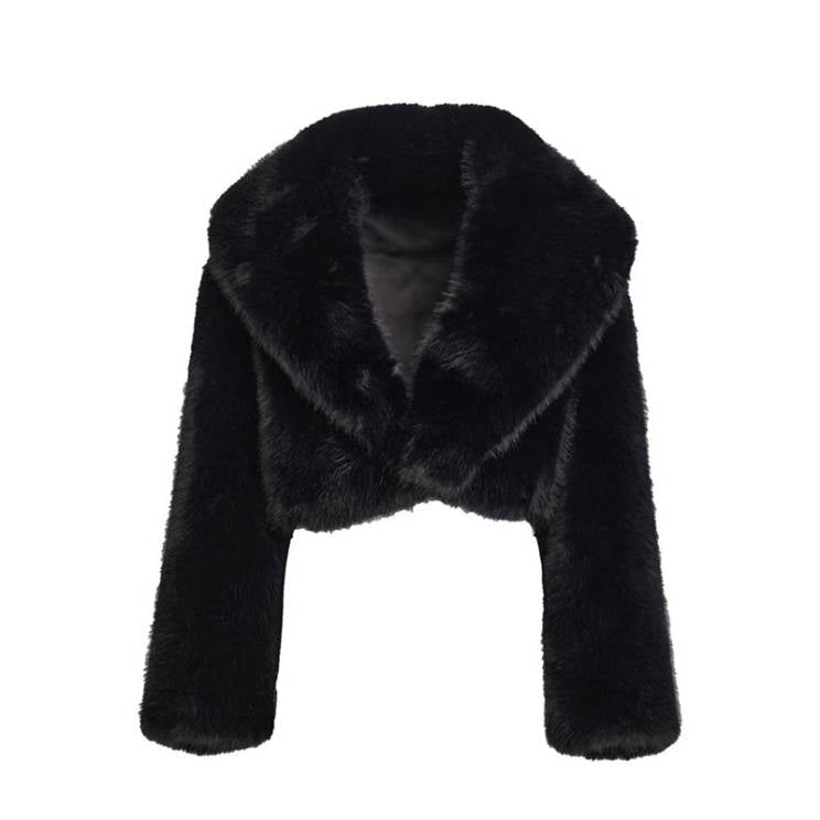 Fashion Faux Fur Short Coat