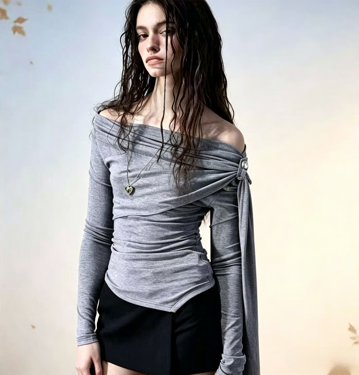 High-Elastic Off-Shoulder Fitted Top(✨Free shipping on orders of 2 or more items)