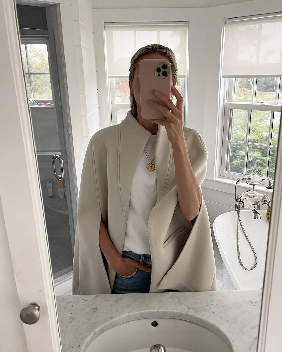 Elegant Luxe Cape Jacket