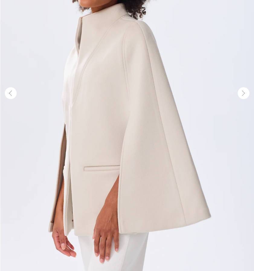 Elegant Luxe Cape Jacket