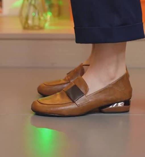 Low-Heeled Fashionable Loafers