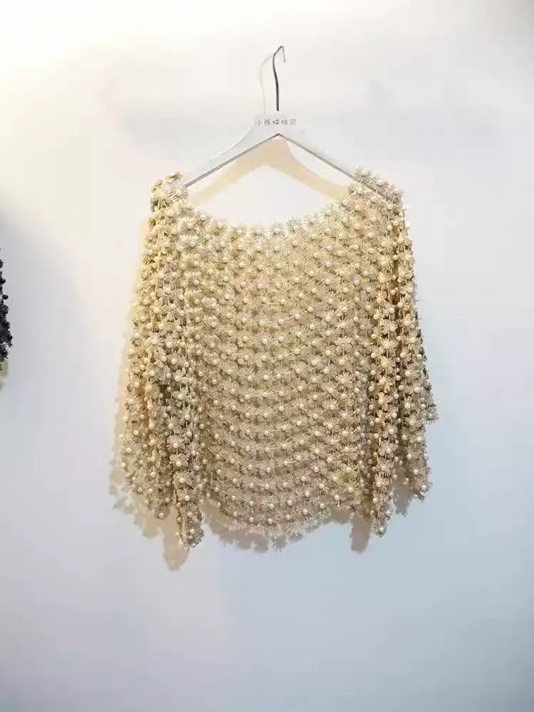 Holiday Pearl Show Stopper Blouse
