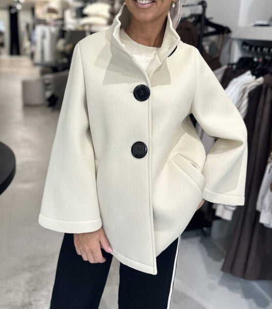 Mayfair Button Cape