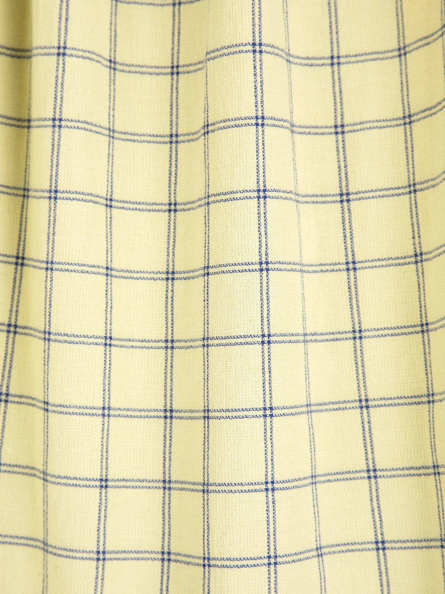 Windowpane Bamboo Crepe Dress