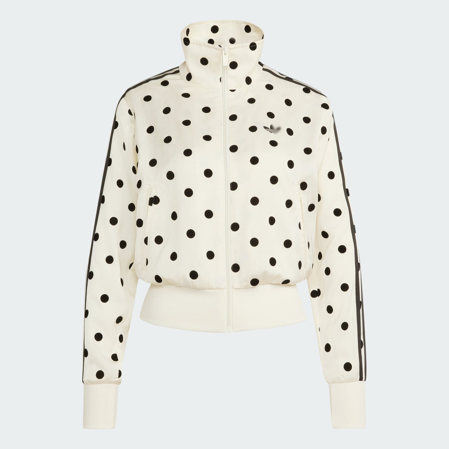 Satin Polka Dots TT Track Top