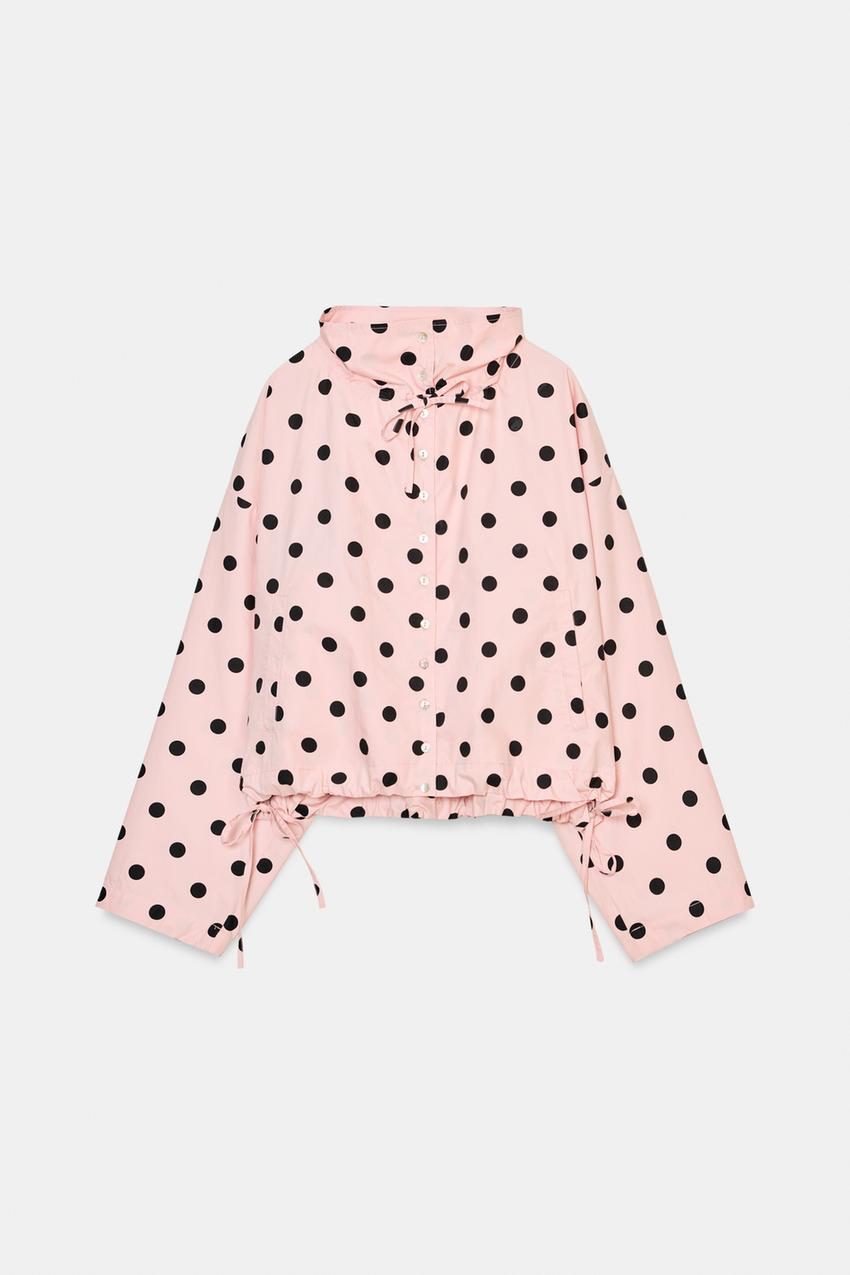 PINK POLKA DOT JACKET