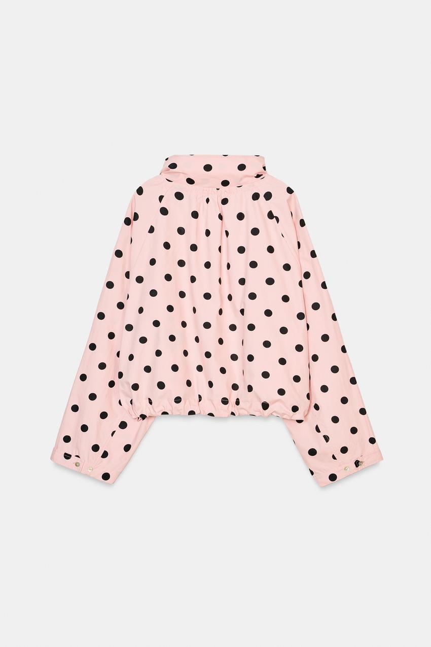 PINK POLKA DOT JACKET