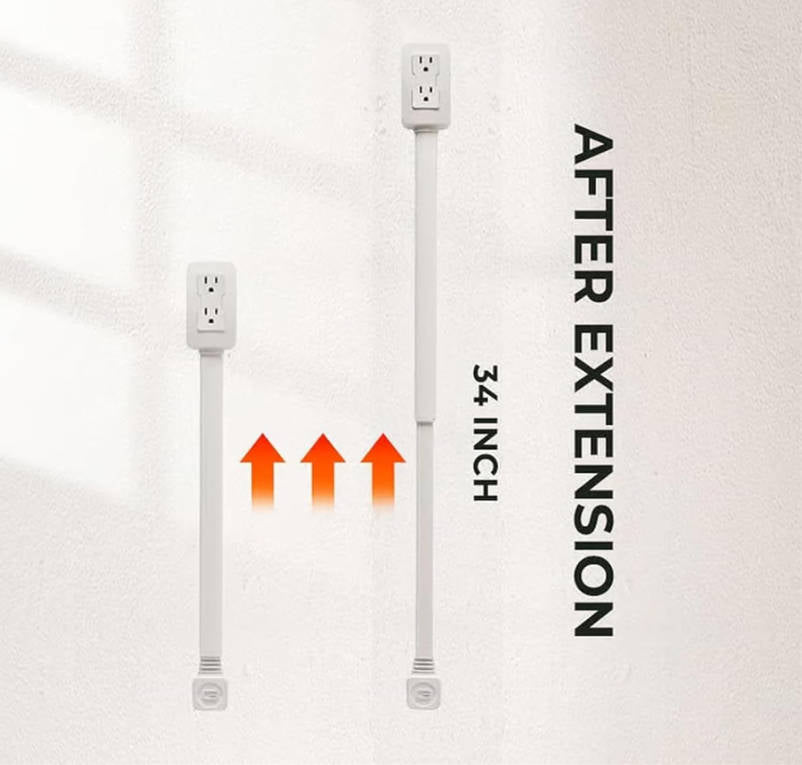 Extendable Rotating Outlet