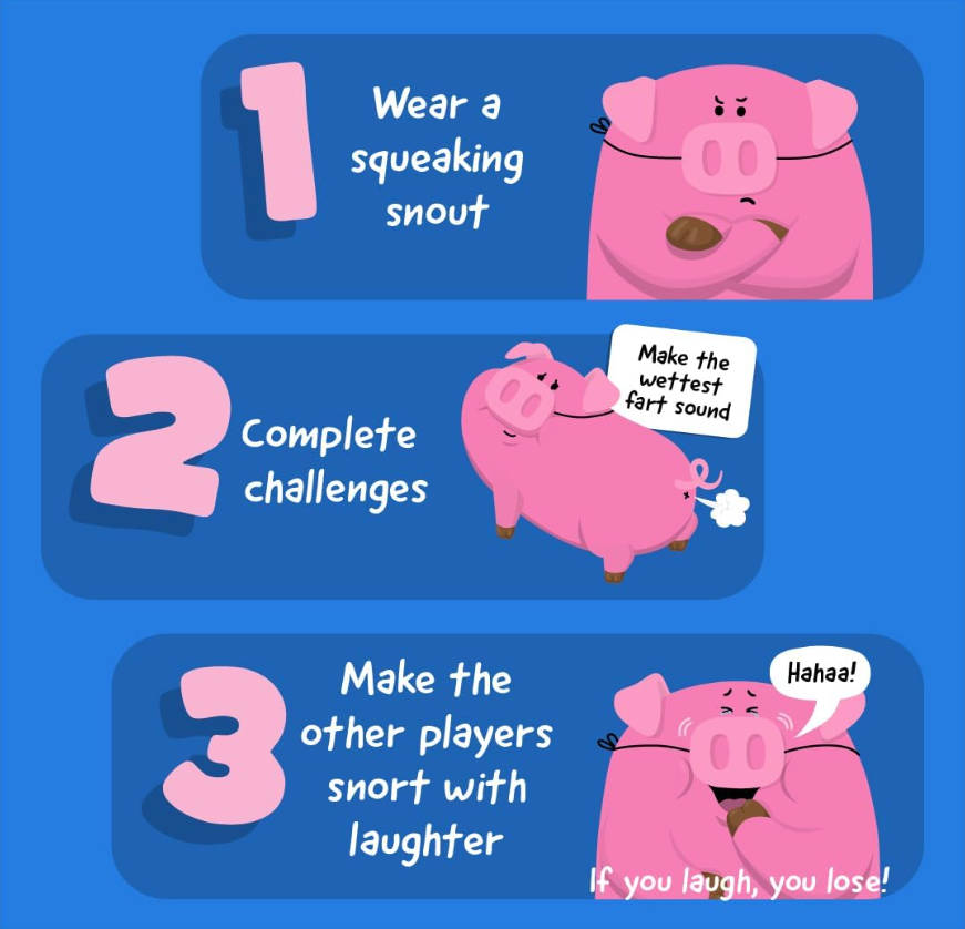 Pig Snouts Family Games
