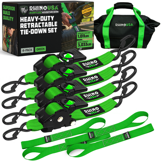 Etractable Ratchet Straps 1 In X 10 Ft