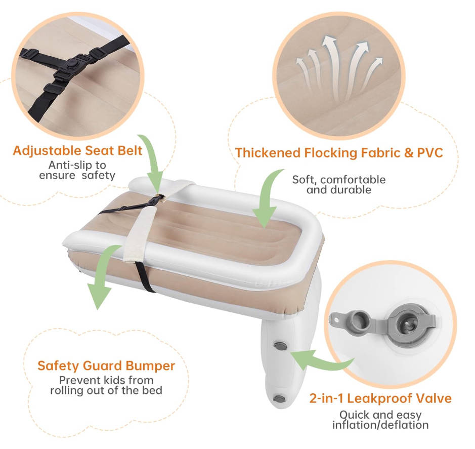 Portable Travel Mattress For Toddlers And Babies