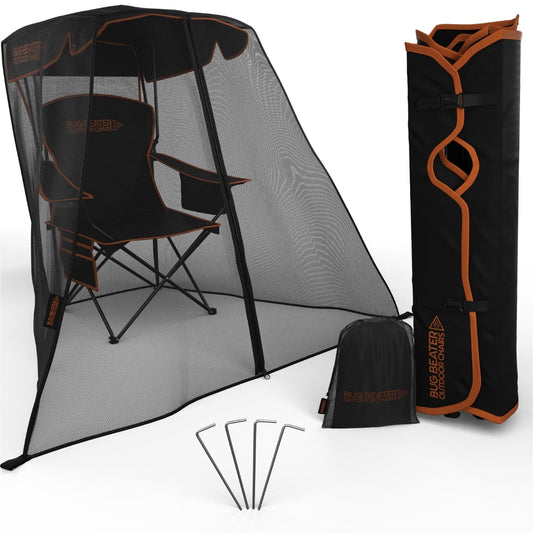 Outdoor Bug Shield Canopy Chair