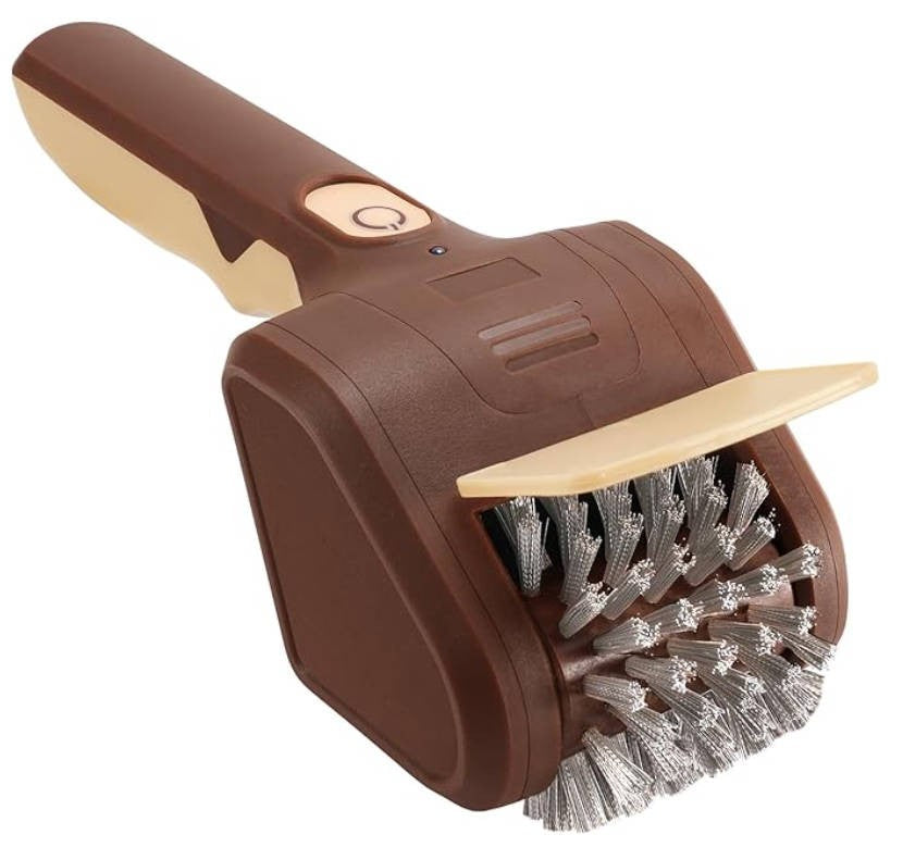 Rechargeable Grill Cleaning Stainless Steel Brush