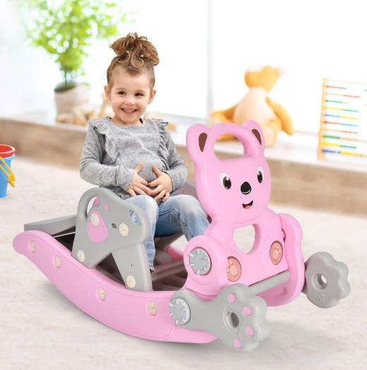 Rocking Horse & Slide Set