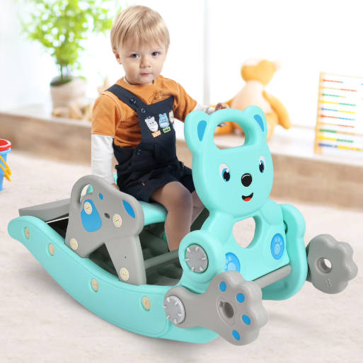 Rocking Horse & Slide Set