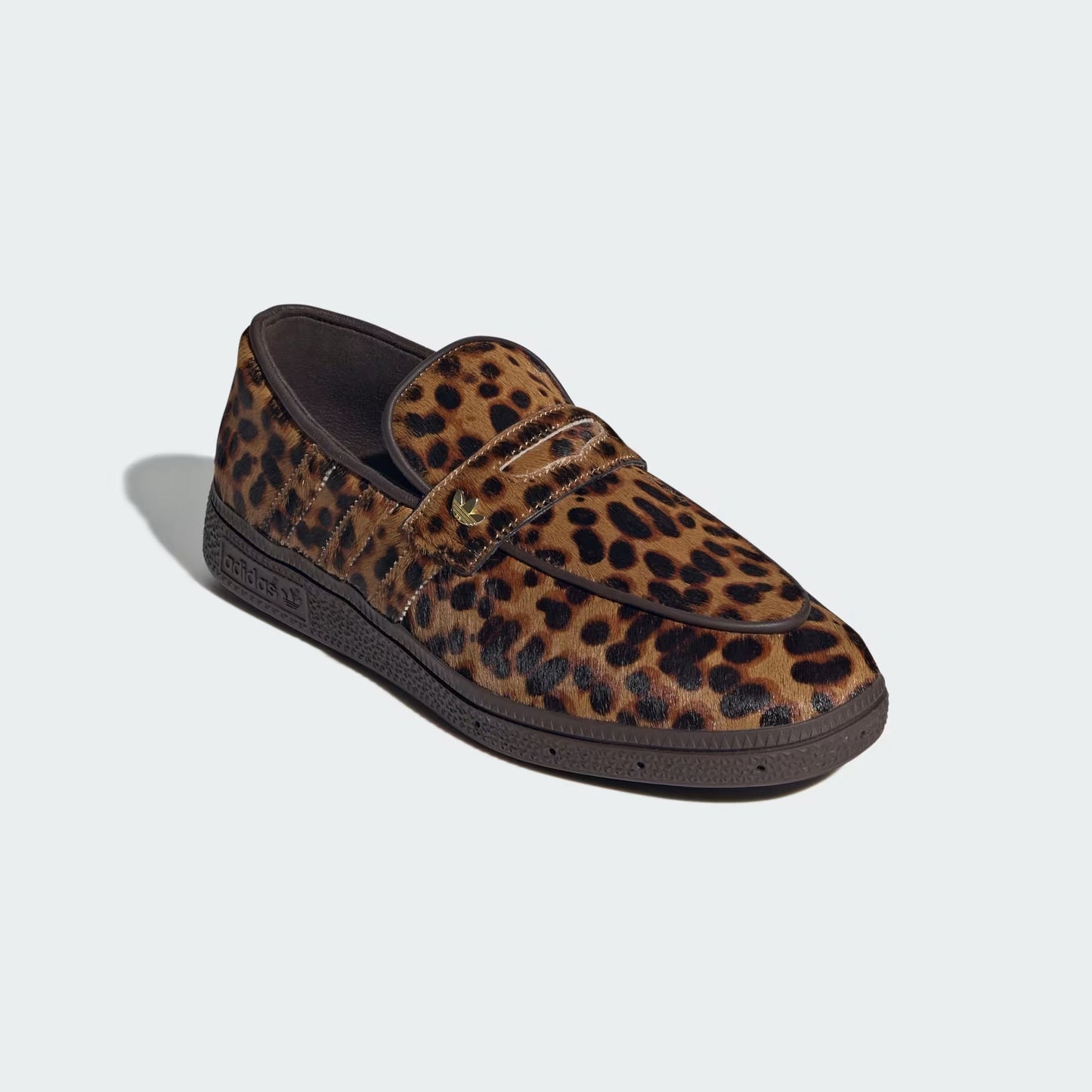 Handball Spezial Leopard Print Loafer Shoes