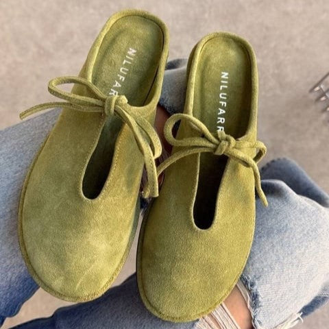 Willow Suede Slide Sandals