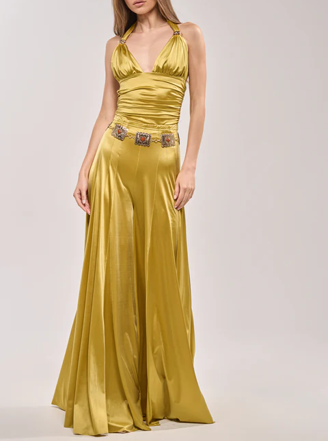 SLINKY TOP+WIDE LEG PANT