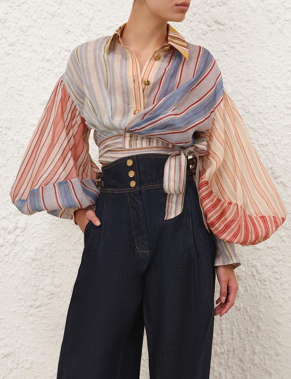 Rebellion Striped Blouse