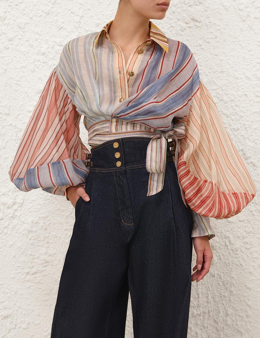 Rebellion Striped Blouse
