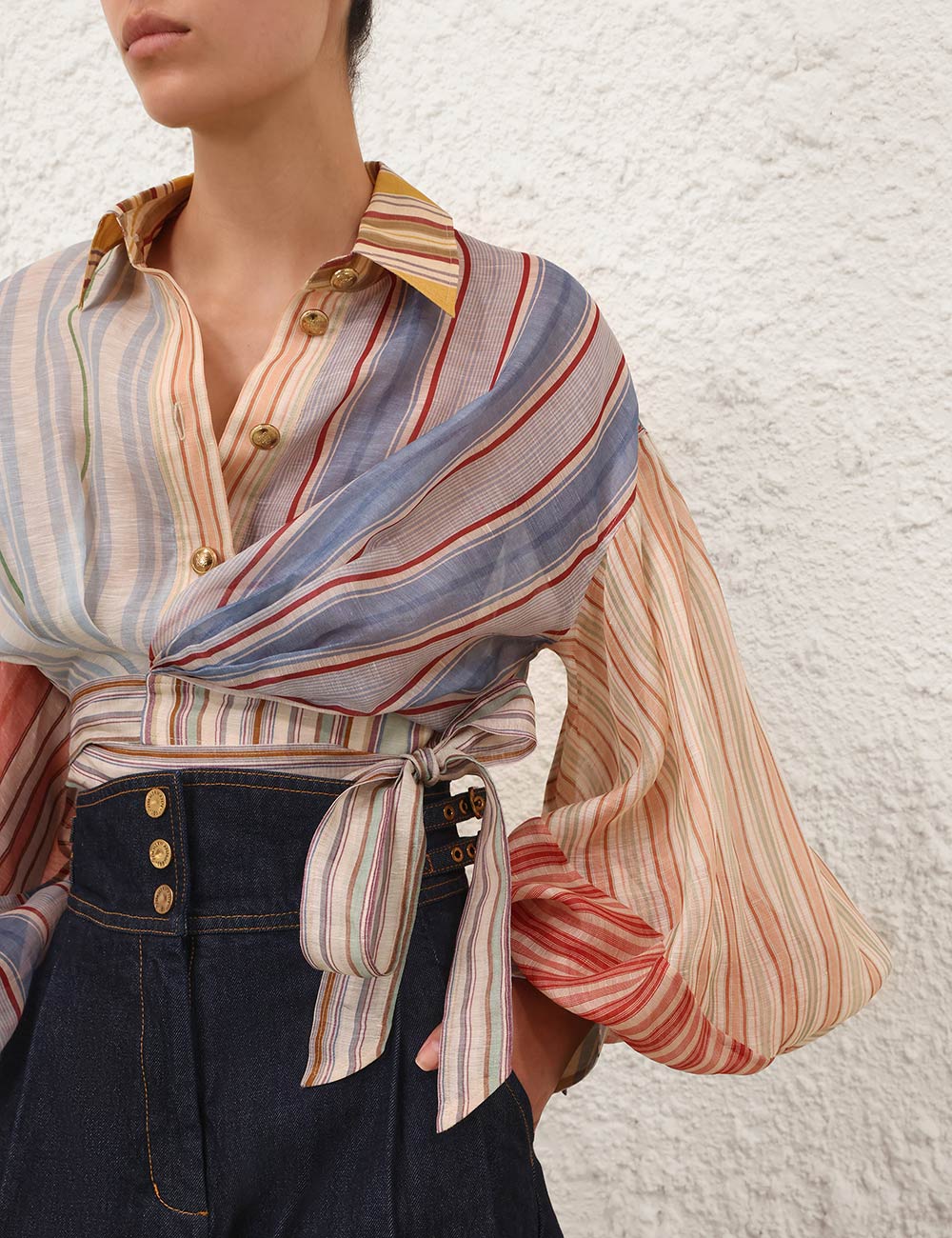 Rebellion Striped Blouse
