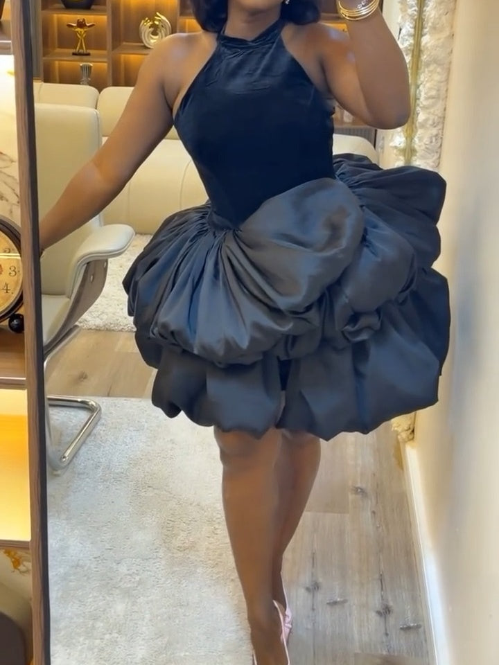 Taffeta Mini Dress
