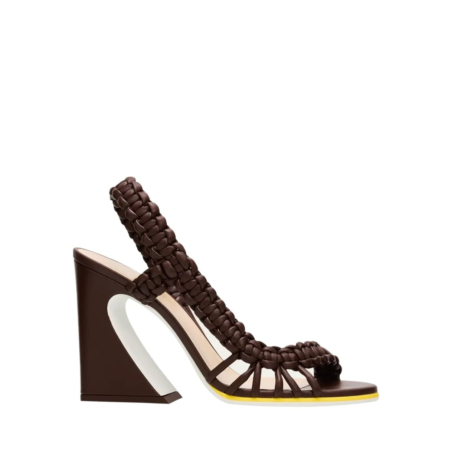 Braided Slingback Sandals