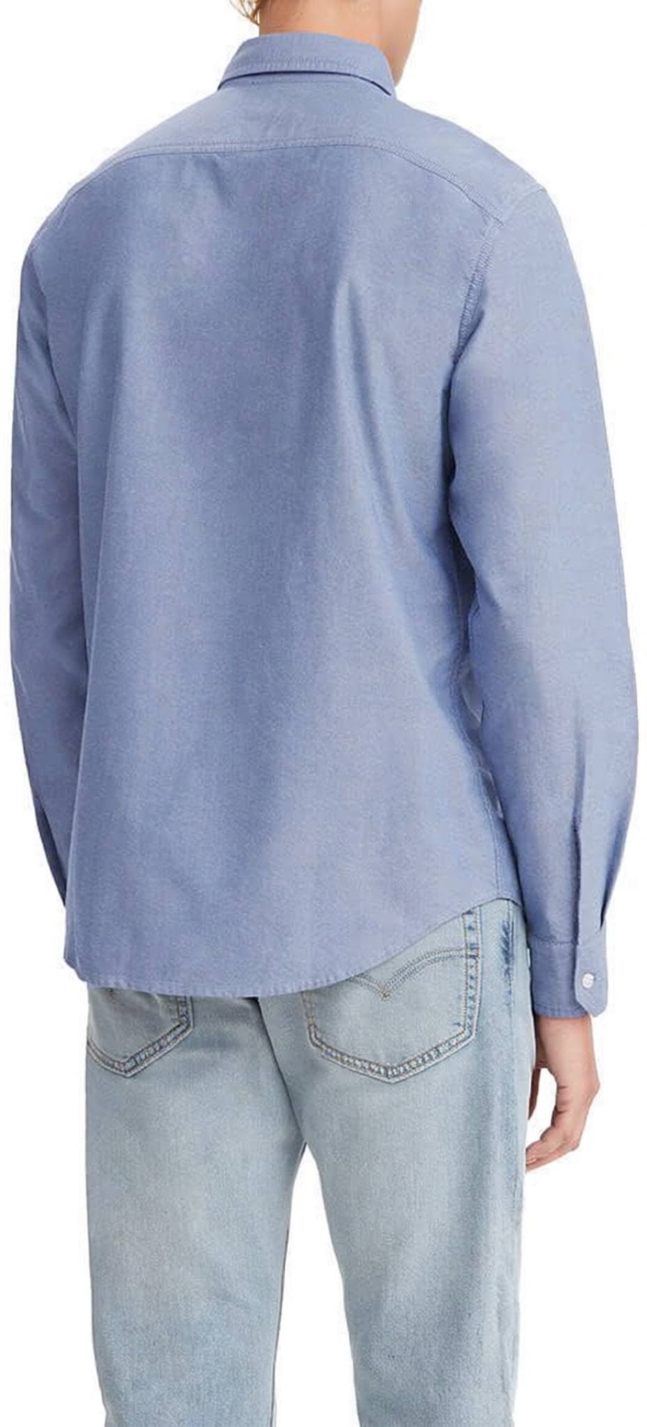 Classic 1 Pocket Long Sleeve Button Up Shirt