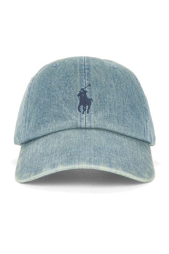 Denim Woven Cap
