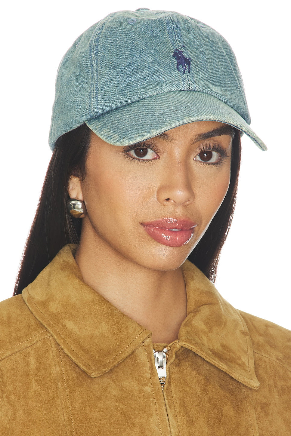 Denim Woven Cap