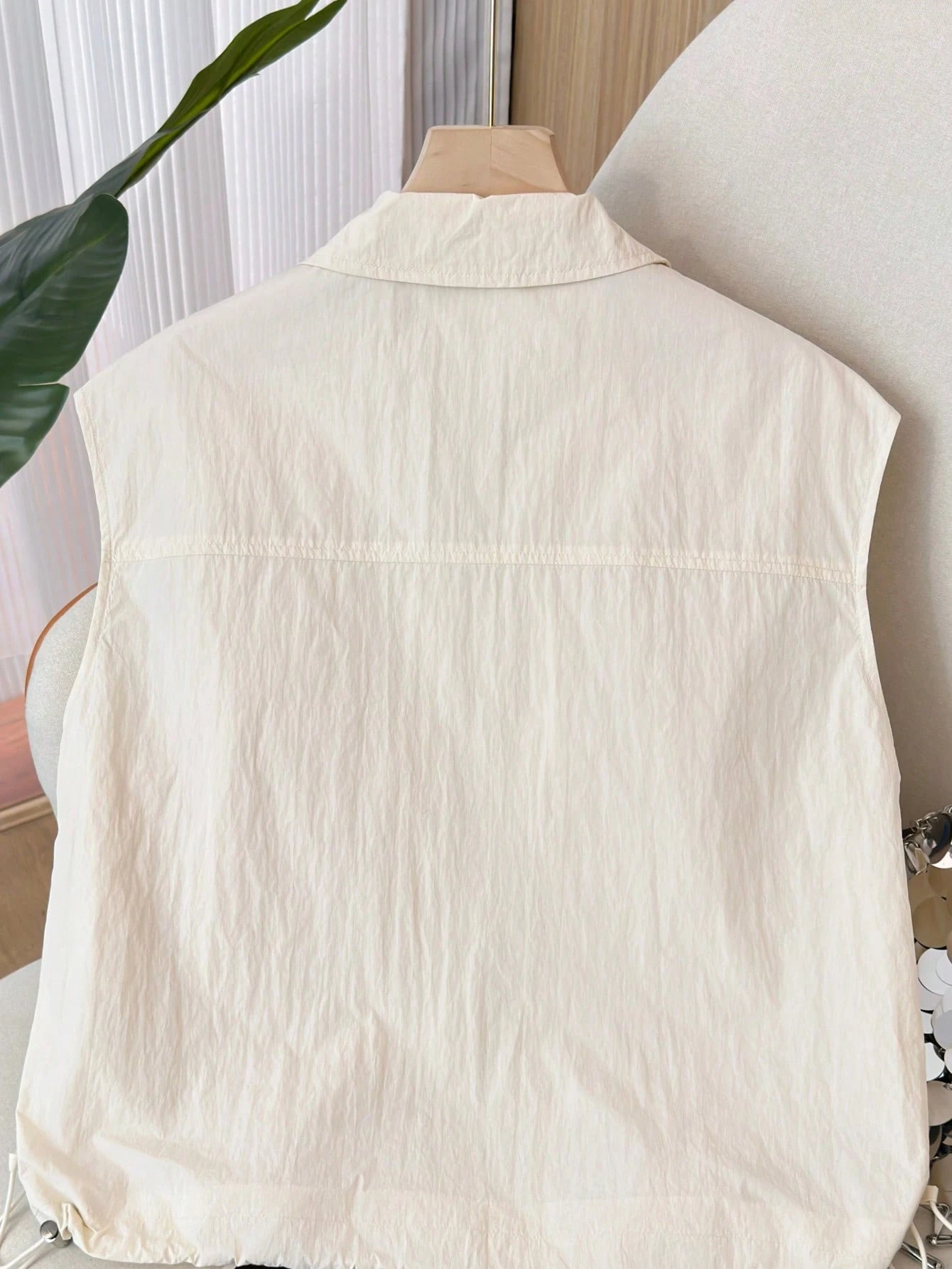 Plus-Size Casual Sleeveless Tank Top