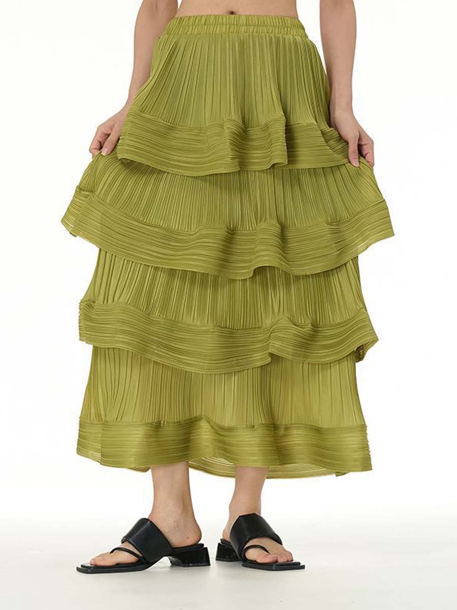 Pleated Fashion Elegant Skirt
