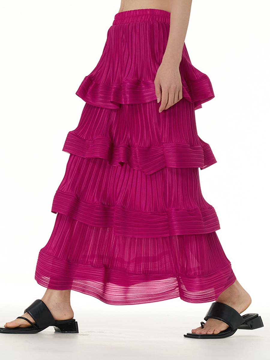 Pleated Fashion Elegant Skirt
