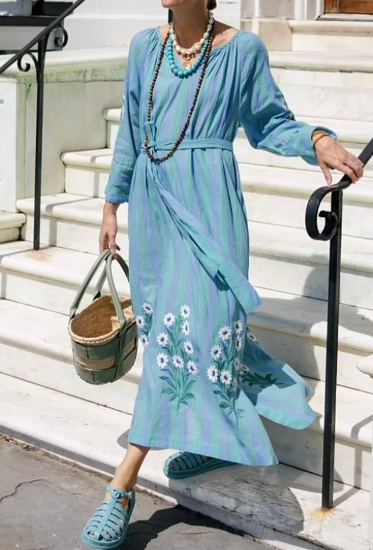 Pretty Flower Kaftan