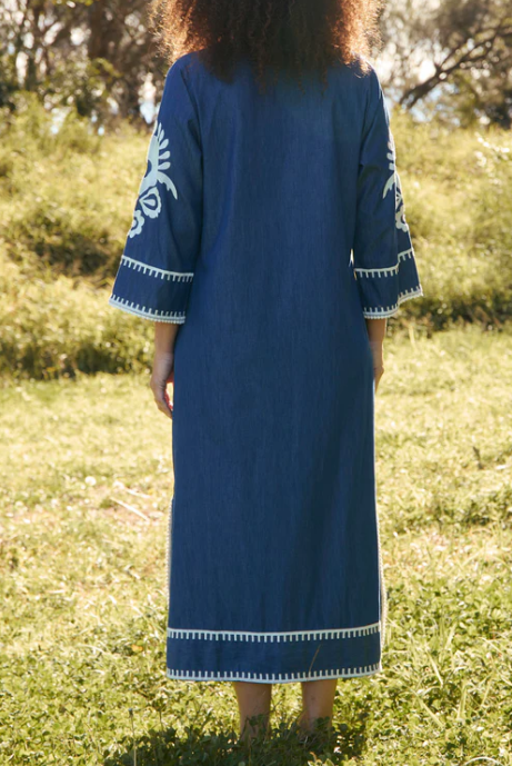 Chic Floral Long Sleeve Dress