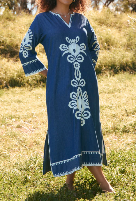 Chic Floral Long Sleeve Dress