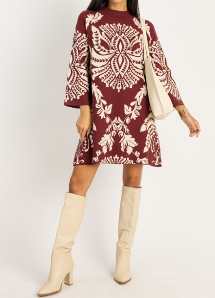 Classy Comfy Sweater Dress